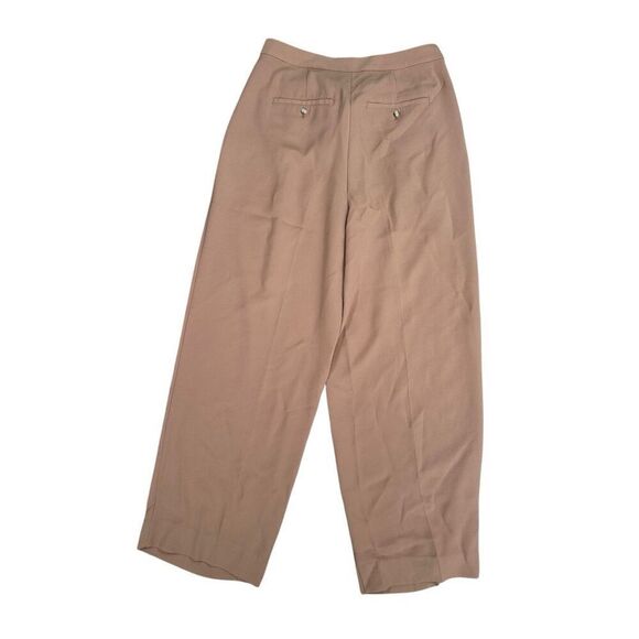 NWT Madewell The Rosedale High-Rise Straight Pants Crepe Carved Wood Tan 14 Tall - Picture 4 of 14
